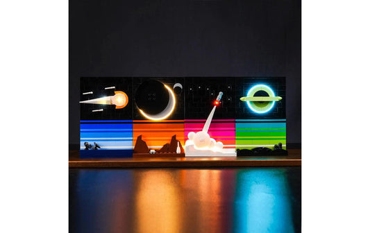 BrickBling | BB LED LEGO 21340 Tales of the Space Age | inkl. Fernbedienung