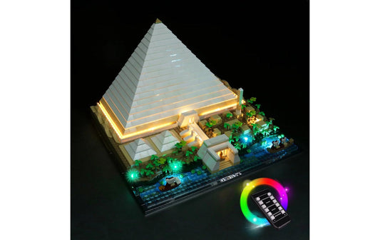 BrickBling | BB LED LEGO 21058 CheopsPyramide | inkl. Fernbedienung