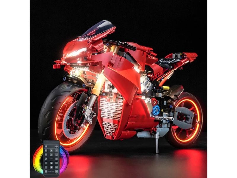 BrickBling | BB LED LEGO 42202 Ducati panigale V4 S | inkl. Fernbedienung