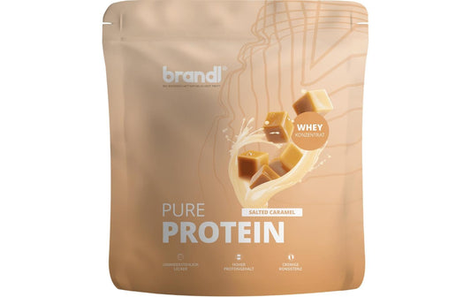 Brandl-Nutrition | Pulver Pure Protein 2.0 W | Beutel: 1000g, Salted Caramel