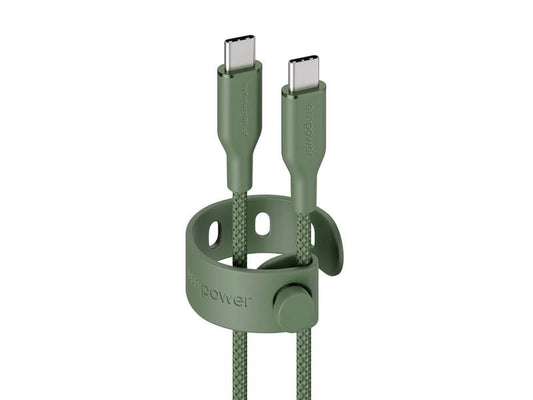 emPower by PanzerGlass | emPower USB-Kabel C-C, 60W, 1.2m, sage | USB 2.0, 60W, PD3.0