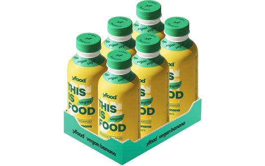YFood Pasto Sostitutivo Vegano Banana 6 x 500ml