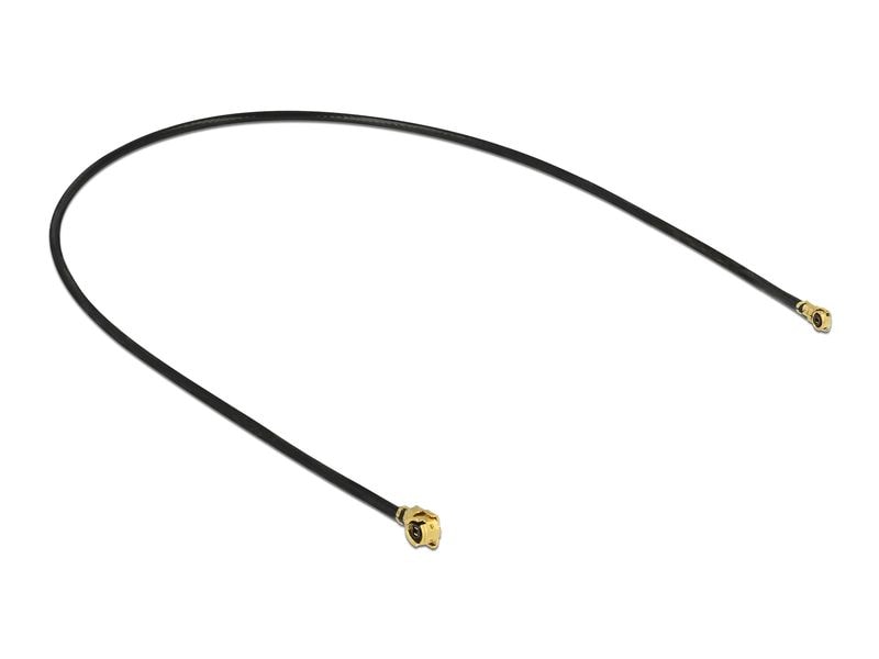 Delock | Antennenkabel MHF I St zu MHF 4L St | 50 Ohm, koaxial, ca. 20 cm Kabellänge