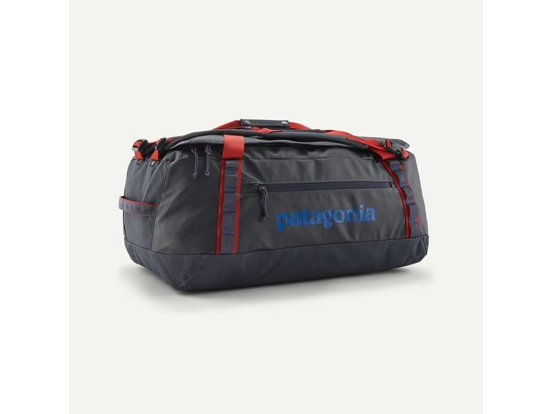Patagonia | Black Hole Duffel | 40L, Smolder Blue/amanita red