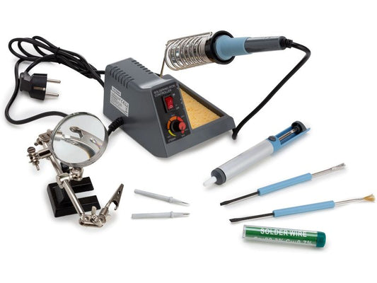 Velleman | Set mit Lötstation mit Temperaturregelung | 40-48 W - 150-480°C
