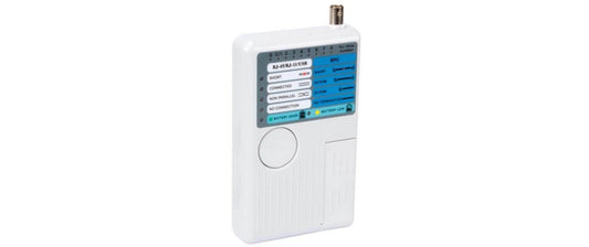 Velleman | LAN/USB-Tester für USB-A | (RJ12), 6P2C (RJ11), 4P4C (RJ10)