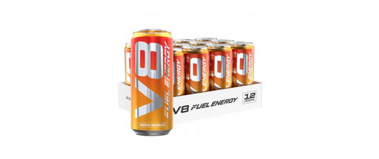 VAST | V8 Fuel Energy Orange Boost | 500ml, 12 Tray