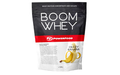 PowerFood | Boom Whey | 1000g Geschmack: Crazy Banana