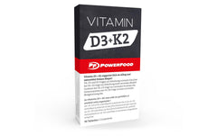 PowerFood | Vitamin D3 + K2 | 90 Tabs