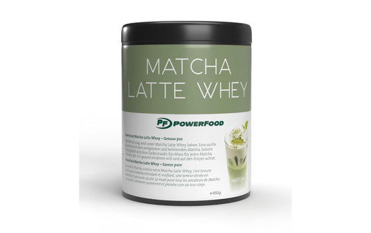 PowerFood | Matcha Latte Whey | 450g Dose