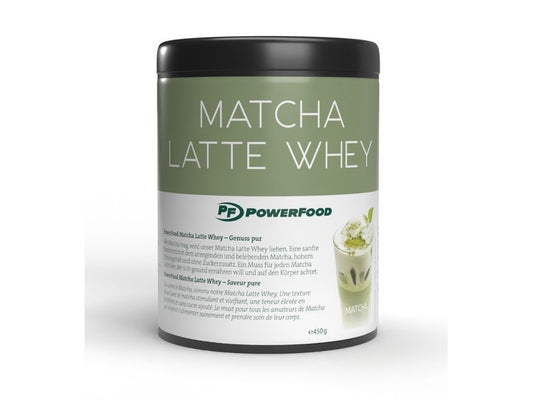 PowerFood | Matcha Latte Whey | 450g Dose