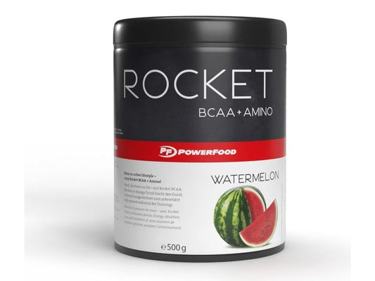 PowerFood | Rocket BCAA | 500g Dose Geschmack: Watermelon