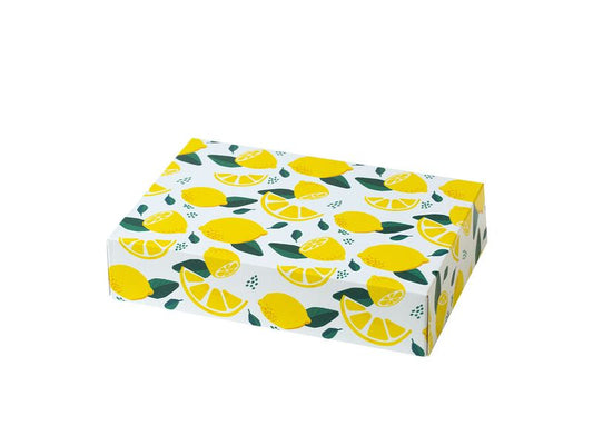 Decora | Dessert Box - Amalfi - Zitronen | 23x16x5cm, Karton