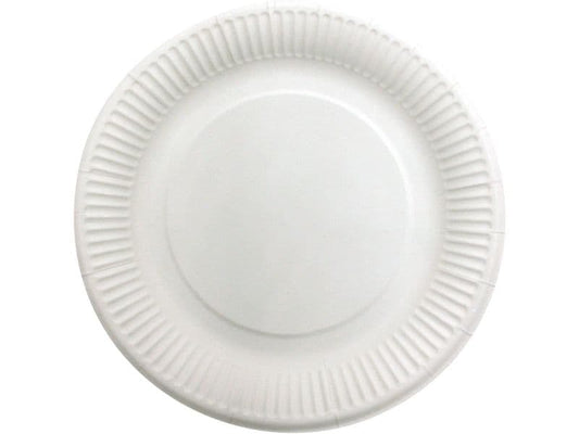 Verive | Teller weiss 28cm 50 Stk. | 1 Pack à 50 Stk. Frischfaser