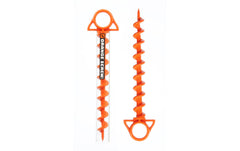 NITE IZE | Orange Screw Ultimate Ground Anchor | Large 2 Pack