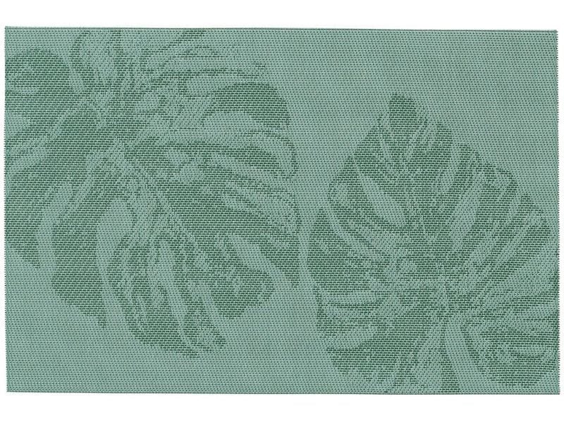 Zeller Present | Tischset Monstera grün | Grösse: 45,5 x 30 x 0,2 cm (L x B x H)