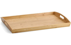 Zeller Present | Tablett Bamboo | Grösse: 58 x 38 x 6 cm (L x B x H)