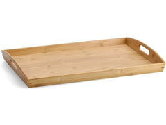 Zeller Present | Tablett Bamboo | Grösse: 58 x 38 x 6 cm (L x B x H)