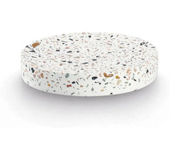Zeller Present | Seifenschale Terrazzo | Grösse: 11.6 x 11.6 x 2 cm (L x B x H)