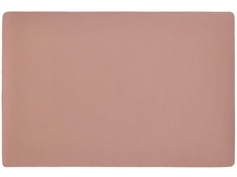 Zeller Present | Tischset Kunstleder rosa | Grösse: 45 x 30 x 0,1 cm (L x B x H)