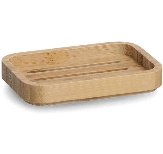 Zeller Present | Seifenschale Bambus | Grösse: 13 x 9 x 2 cm (L x B x H)