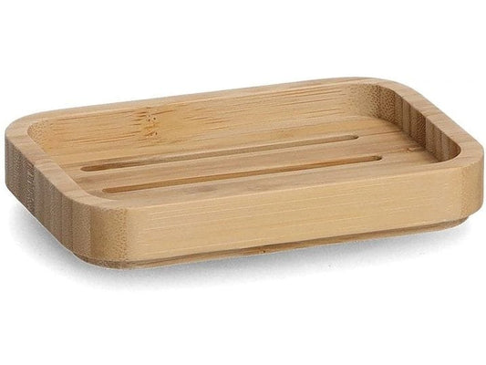 Zeller Present | Seifenschale Bambus | Grösse: 13 x 9 x 2 cm (L x B x H)