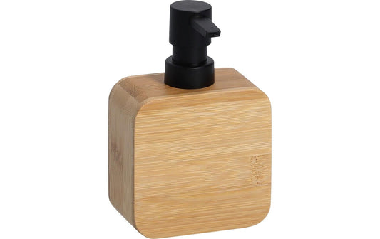 Zeller Present | Seifenspender Bambus | Grösse: 10.5 x 5.4 x 15.5 cm (L x B x H)