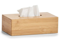 Zeller Present | Kosmetiktücherbox Bamboo | Grösse: 27.5 x 15.5 x 8.5 cm (L x B x H)