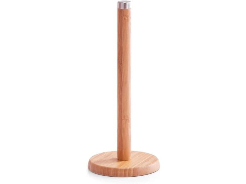 Zeller Present | Küchenrollenhalter Bamboo | Grösse: 14 x 32 cm (D x H)
