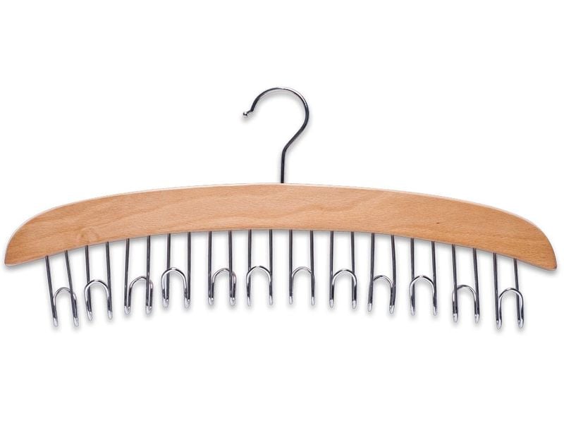 Zeller Present | Gürtelhalter Buche | Grösse: 43 x 5.5 x 18 cm (L x B x H)