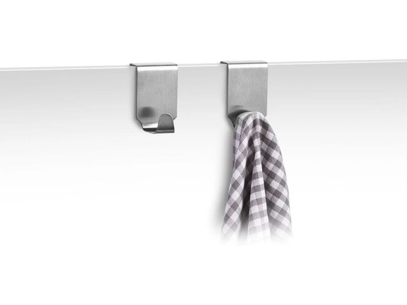 Zeller Present | Handtuchhaken Inox | Grösse: 4 x 4.8 x 6.4 cm (L x B x H)