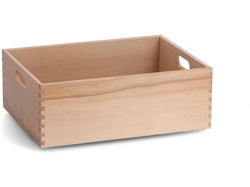 Zeller Present | Allzweckkiste Buche | Grösse: 40 x 30 x 15 cm (L x B x H)