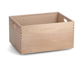 Zeller Present | Allzweckkiste Buche | Grösse: 40 x 30 x 21 cm (L x B x H)