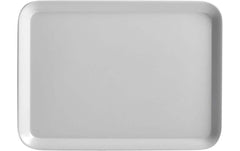 Zeller Present | Tablett Melamin Grau | Grösse: 43,5 x 32,5 x 1,7 cm (L x B x H)