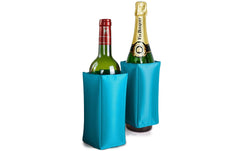 Vin Bouquet | Flaschenkühler | Grösse 12 x 17.5cm, Blau