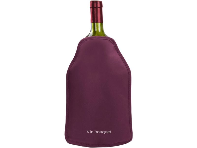 Vin Bouquet | Flaschenkühler Anti-Slip | Weinrot