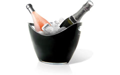 Vin Bouquet | Champagner-Kühler | 26.6 x 20 x 20.5cm, Schwarz