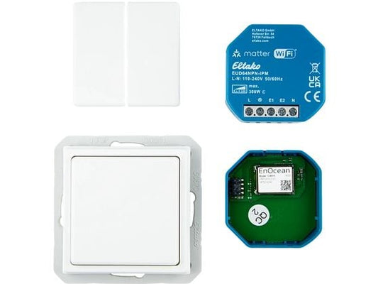 Eltako | EB-RF-Dimmaktor-Set Eltako EnOcean matter | 0300W 100230V