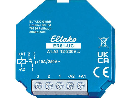 Eltako | EB-Steuerrelais Eltako 8230VUC 1U | potenzialfrei, ER61