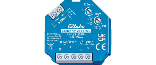 Eltako | EB-Schrittschalter Eltako 8-230VUC 1S | ESR61NP