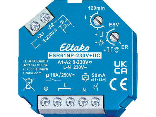 Eltako | EB-Schrittschalter Eltako 8-230VUC 1S | ESR61NP