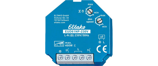 Eltako | EB-Ferndimmer Eltako 400W EUD61NP-230V