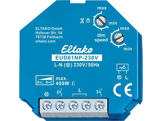 Eltako | EB-Ferndimmer Eltako 400W EUD61NP-230V