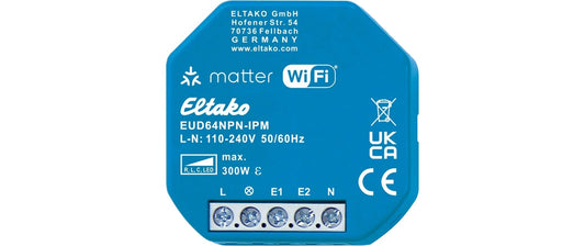 Eltako | EB-RF-Dimmaktor Eltako EUD64NPN-IPM 1xAusg | 0300W universal 100230V