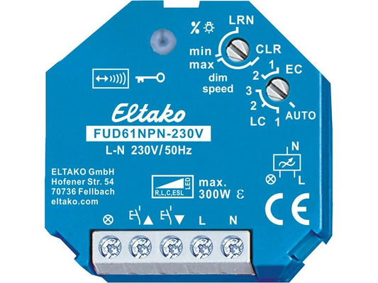 Eltako | EB-RF-Dimmaktor Eltako 300W FUD61NPN-230V
