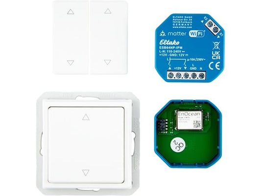 Eltako | EB-RF-Jalousieaktor-Set Eltako EnOcean | matter 10A 2000W