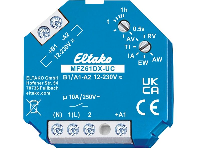 Eltako | EB-Zeitrelais Eltako 8-230VUC 1S | MFZ61DX-UC