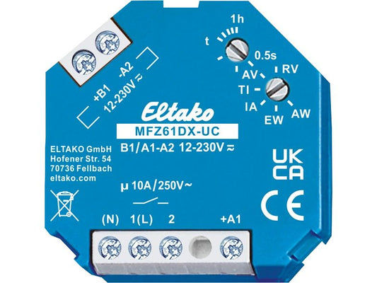 Eltako | EB-Zeitrelais Eltako 8-230VUC 1S | MFZ61DX-UC