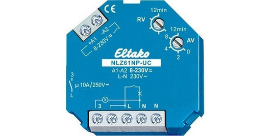 Eltako | EB-Nachlaufschalter Eltako 8230VUC 1S | NLZ61NP-UC