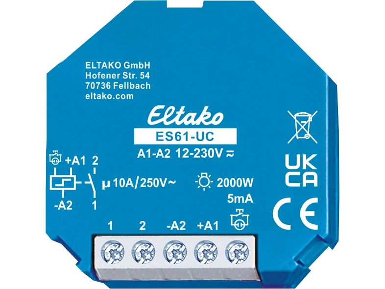 Eltako | EB-Schrittschalter Eltako 8-230VUC 1S | ES61